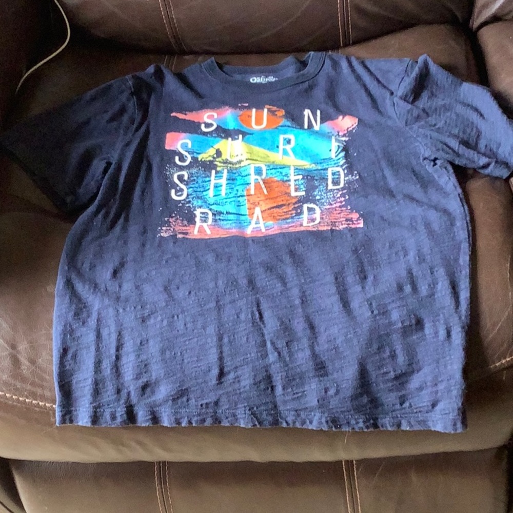 Osh Kosh Surf Short Sleeve T-Shirt  Blue